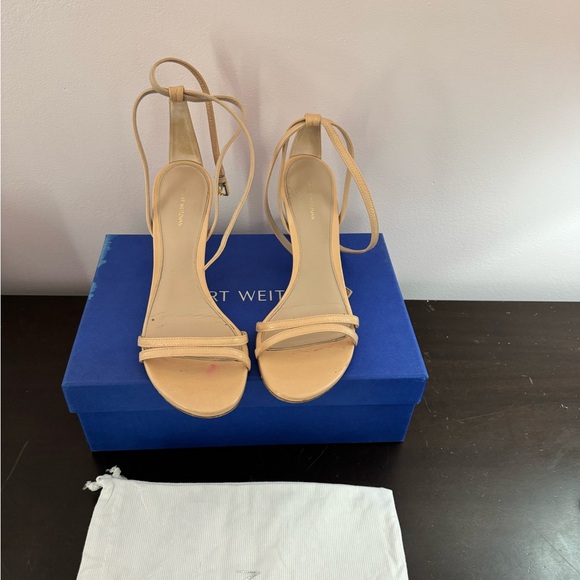 Stewart Weitzman Lexie Sandal Nude - Picture 3 of 6